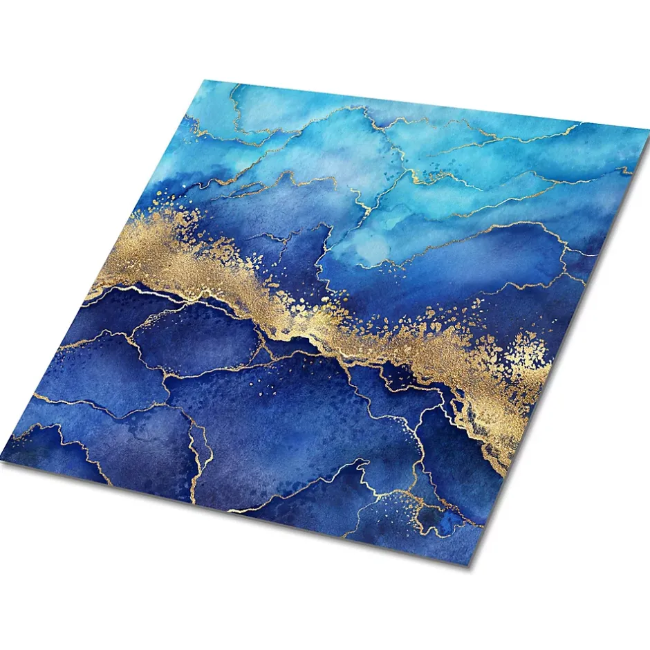 Carreaux vinyle 30x30 cm Lac de marbre 9 pcs-Tulup Hot