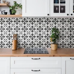 Tulup Carreaux vinyle 30x30 cm Carreaux élégants 9 pcs