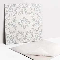 Tulup Carreaux vinyle 30x30 cm Vignes ornementales 9 pcs