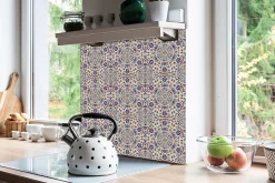 Carreaux vinyle 30x30 cm Mandala 9 pcs-Tulup Hot