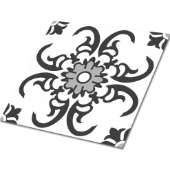 Tulup Carreaux vinyle 30x30 cm Décoration arabe 9 pcs