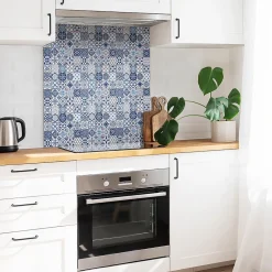 Tulup Carreaux vinyle 30x30 cm Mosaïque décorative 9 pcs