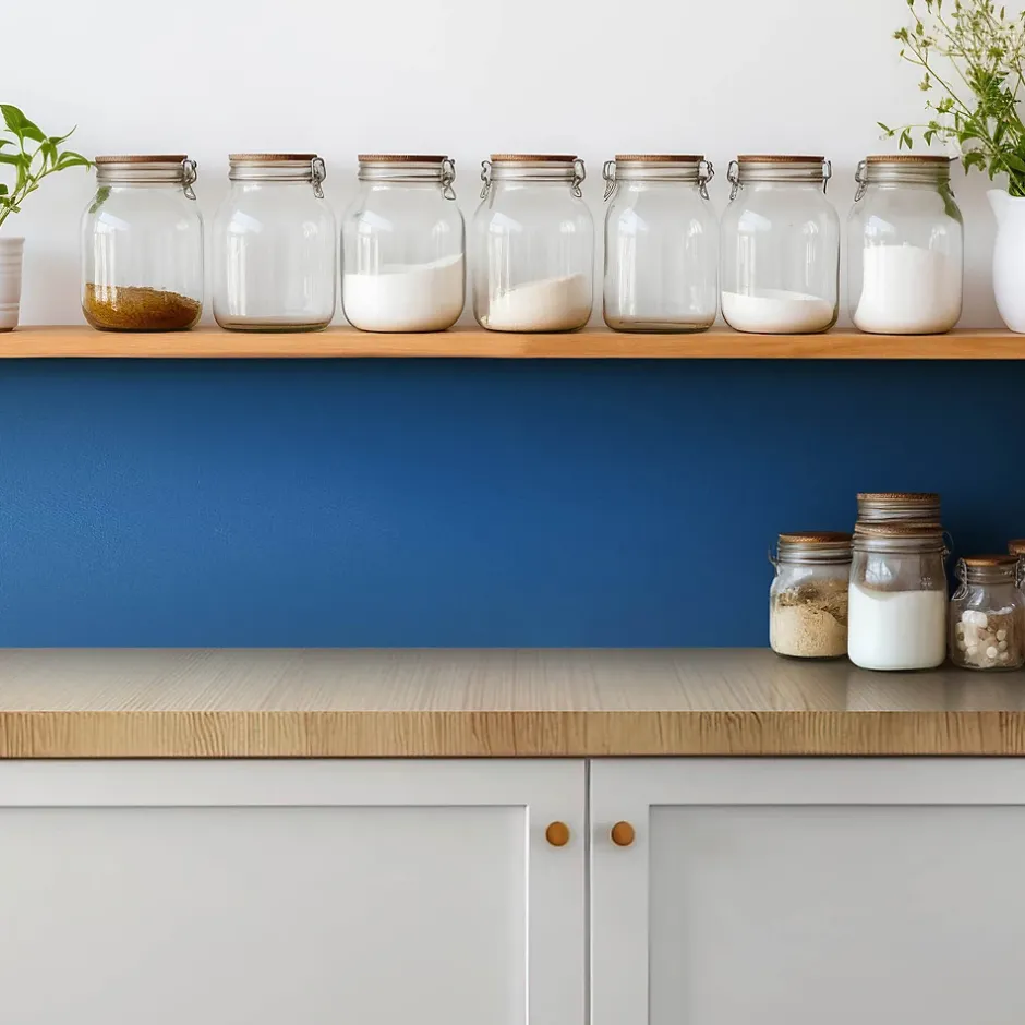 Carreaux vinyle 30x30 cm Couleur bleue 9 pcs-Tulup Sale