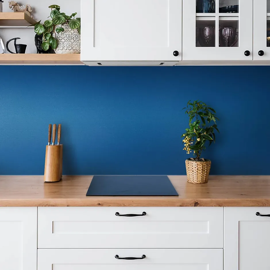 Carreaux vinyle 30x30 cm Couleur bleue 9 pcs-Tulup Sale