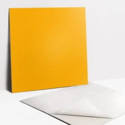 Tulup Carreaux vinyle 30x30 cm Couleur orange 9 pcs