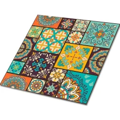 Carreaux vinyle 30x30 cm Patchwork 9 pcs-Tulup Discount