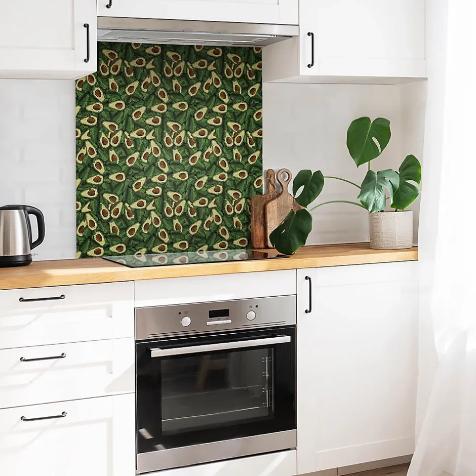 Carreaux vinyle 30x30 cm avocat vert 9 pcs-Tulup Hot