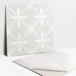 Carreaux vinyle 30x30 cm Ornements minimalistes 9 pcs-Tulup Sale