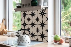 Tulup Carreaux vinyle 30x30 cm Astres 9 pcs