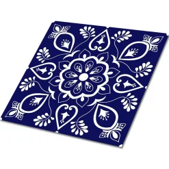 Tulup Carreaux vinyle 30x30 cm Azazalo portugais 9 pcs