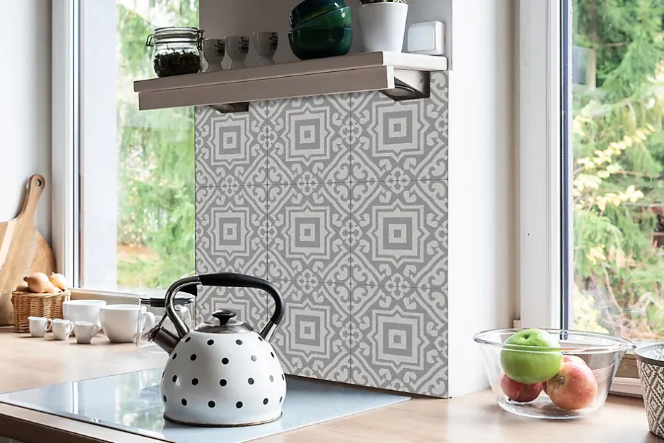 Carreaux vinyle 30x30 cm Géométrie 9 pcs-Tulup Sale