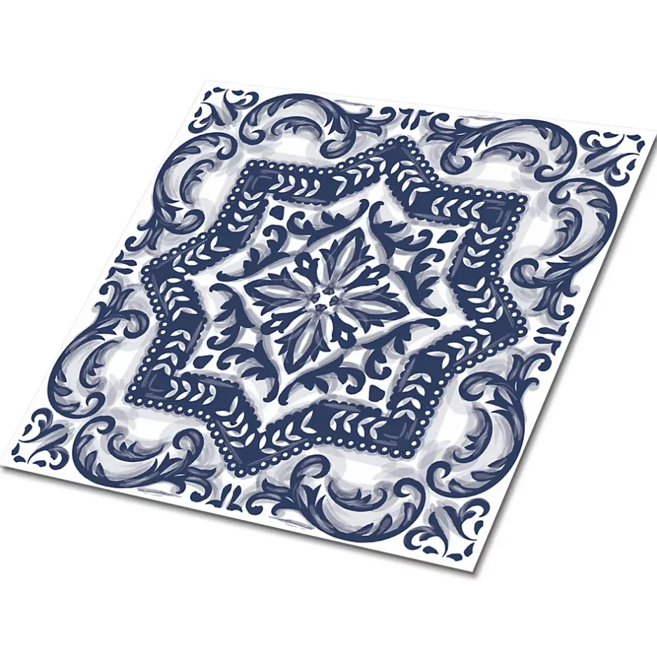 Tulup Carreaux vinyle 30x30 cm Orient 9 pcs