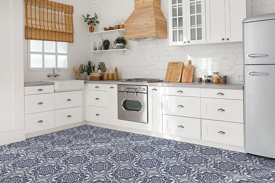 Tulup Carreaux vinyle 30x30 cm Orient 9 pcs