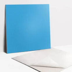 Tulup Carreaux vinyle 30x30 cm Couleur bleue 9 pcs