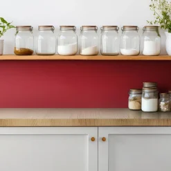 Carreaux vinyle 30x30 cm Couleur rouge 9 pcs-Tulup Sale