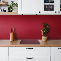 Carreaux vinyle 30x30 cm Couleur rouge 9 pcs-Tulup Sale