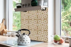 Carreaux vinyle 30x30 cm Décoration royale 9 pcs-Tulup