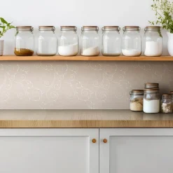 Carreaux vinyle 30x30 cm Vignes délicates 9 pcs-Tulup Outlet