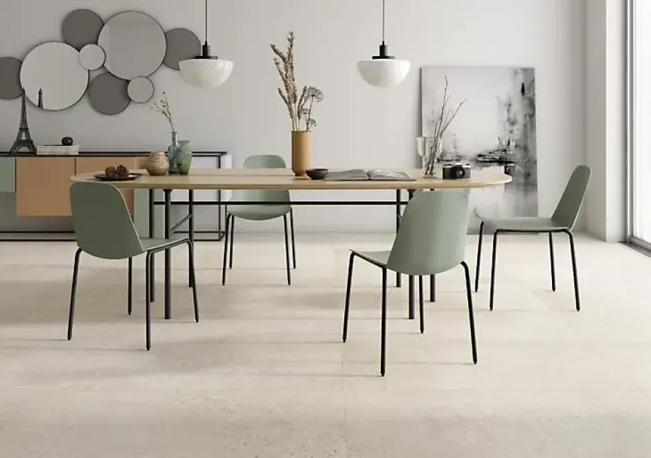 Vitacer Carrelage Advance Blanc - Mat 59.5 x 59.5cm ( vendu par boite de 1,42 m² )