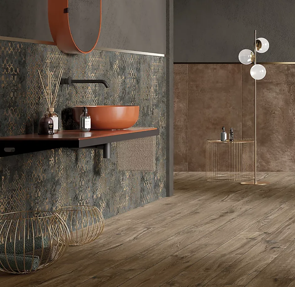 Mariner Carrelage Affreschi Caravaggio - brillant 120 x 60cm ( vendu par boite de 1,44 m² )