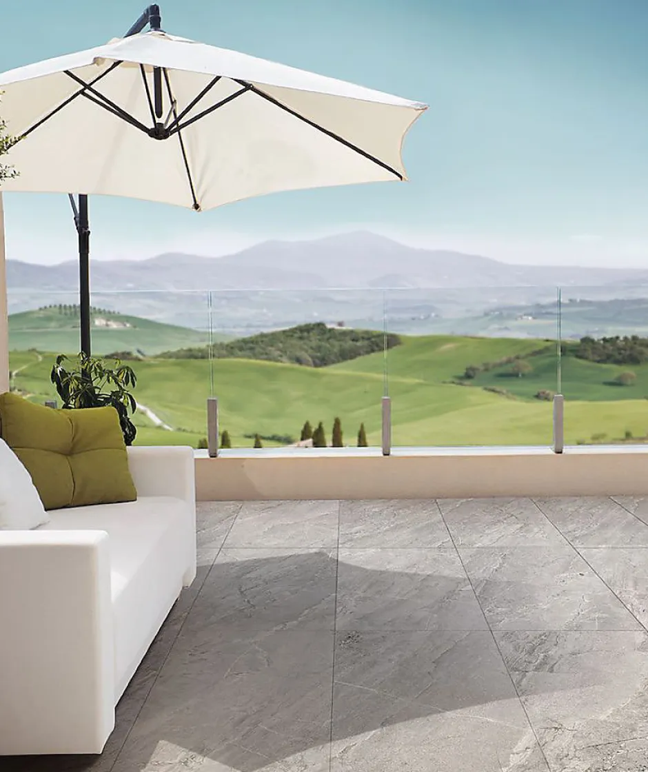 Carrelage Agathos 2cm Gris - ADZ 120 x 60cm ( vendu par boite de 0,72 m² )-Energie Ker Best