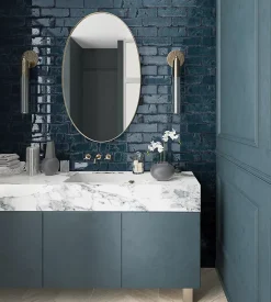 Carrelage Alma Azul - brillant 15 x 13cm ( vendu par boite de 0,31 m² )-Bestile Outlet