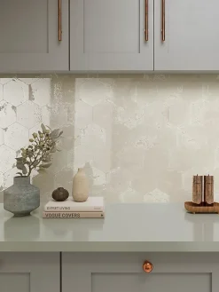 Carrelage Alma Blanc brillant - brillant 30 x 10cm ( vendu par boite de 1,14 m² )-Bestile Hot