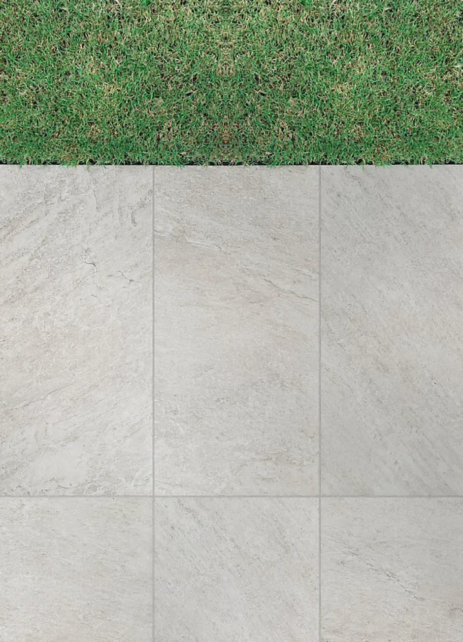 Allocarrelage Carrelage Antidérapant Extérieur 30x60 Maxima Blanc Gris R11 -