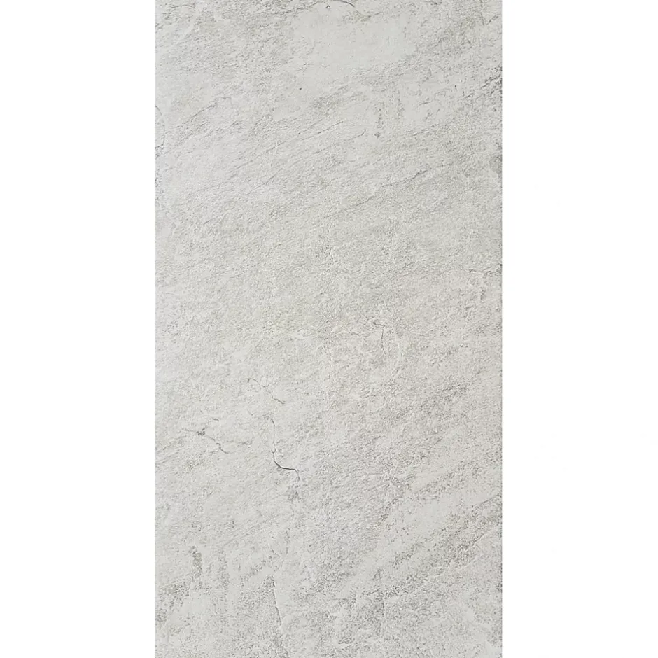 Allocarrelage Carrelage Antidérapant Extérieur 30x60 Maxima Blanc Gris R11 -