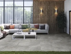 Tinker Carrelage Aspect béton Florence gris antiderapant R-11 60x60 cm