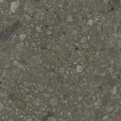 Carrelage Aspect terrazzo Berma noir rectifié 60x60 cm-Tinker Clearance