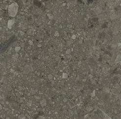 Carrelage Aspect terrazzo Berma noir rectifié 80x80 cm-Tinker