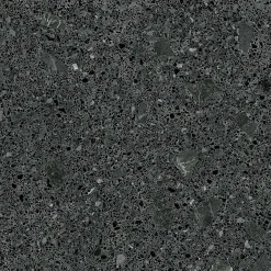 Tinker Carrelage Aspect terrazzo Straci noir poli 79.5x79.5 cm