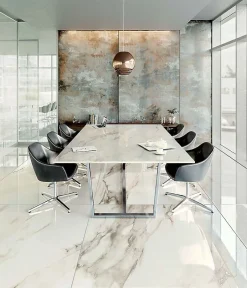 Carrelage Calacatta mat EK Blanc - Mat 120 x 120cm ( vendu par boite de 2,88 m² )-Energie Ker Sale