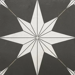 Carrelage carreaux de ciment Villa motif vida 20x20 cm-Tinker