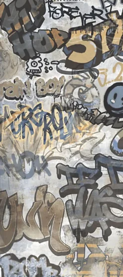 Carrelage City Plaster Graffiti Grey - Mat 120 x 60cm ( vendu par boite de 1,44 m² )-Energie Ker Discount