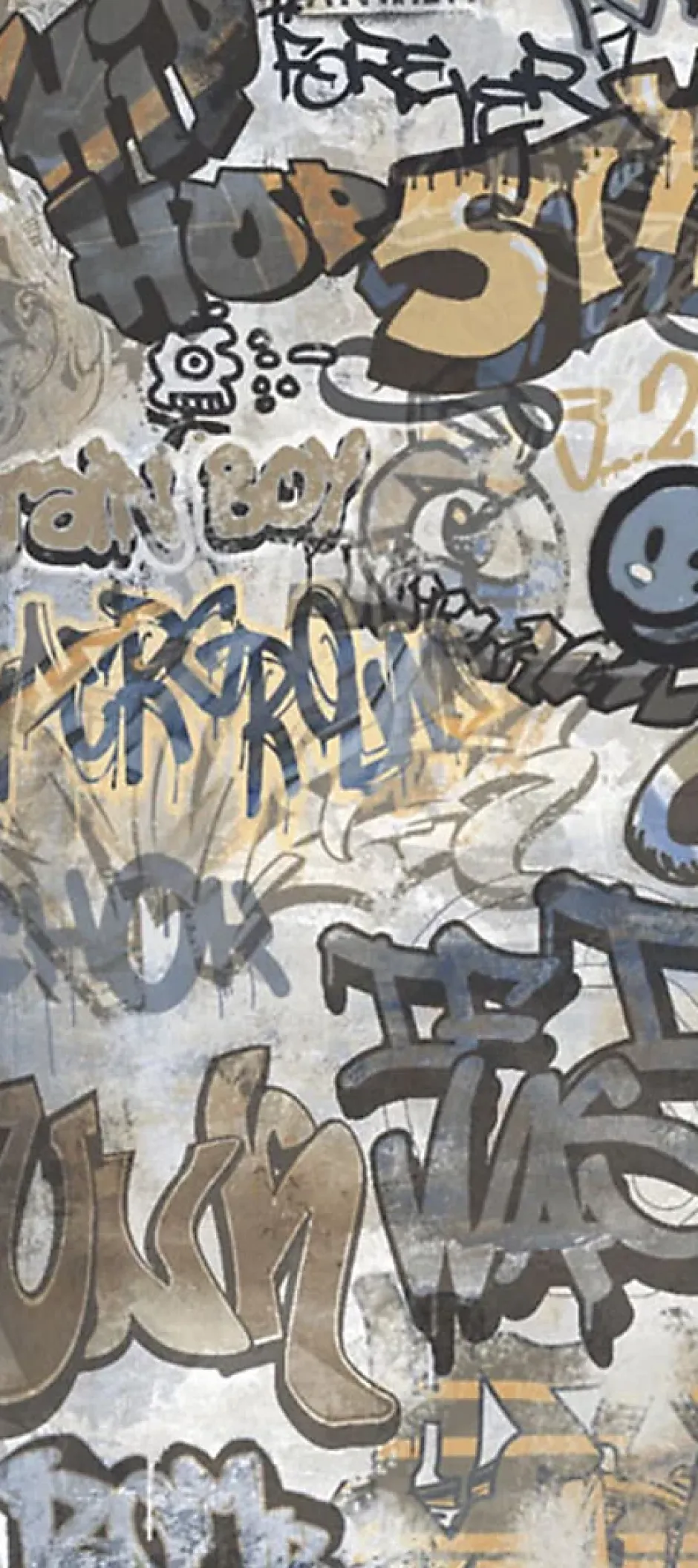 Carrelage City Plaster Graffiti Grey - Mat 120 x 60cm ( vendu par boite de 1,44 m² )-Energie Ker Discount