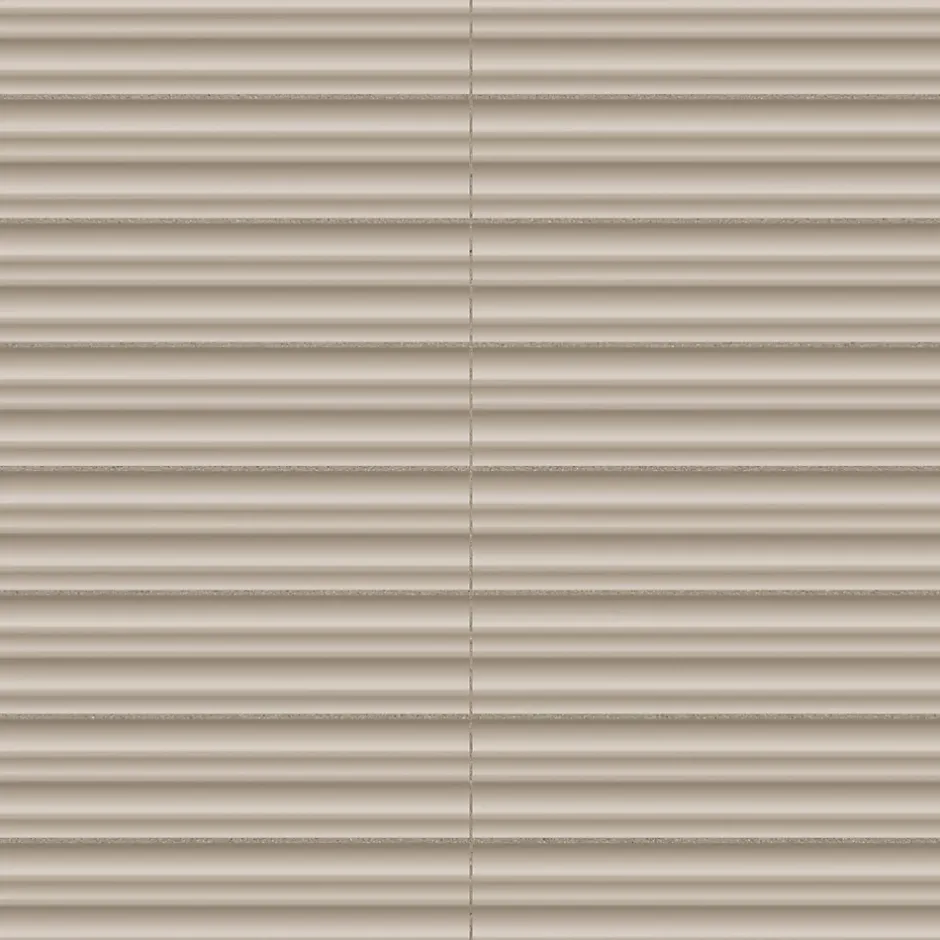 Carrelage 3D Beige 25x5x1,2 cm Iseron - Mur intérieur --Ro'Ma Carrelage