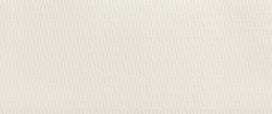 Carrelage 3D Blanc Craft 120x50x0,85 cm Mat Trinella - Mur intérieur (vendu par carton de 1,8 m²) --Ro'Ma Carrelage