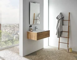 Pegane Carrelage de mosaïque/Plaque mosaïque mur et sol en marbre naturel coloris marron - 30 x 30 cm