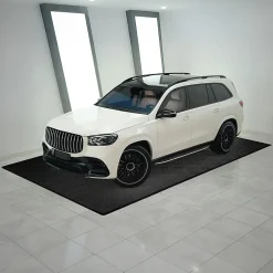 Carrelage de Sol Ventilé Pour Garage x 120 Avec Bordure (Noir)-MonsterShop Discount