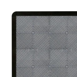 Carrelage de Sol Ventilé Pour Garage x120 Avec Bordure (Gris)-MonsterShop Online