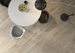 RAK Ceramics Carrelage effet bois sol intérieur / mur intérieur Line Wood Ivory l.20 X L.120 cm rectifié 1er choix.