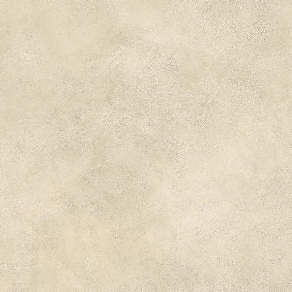 Ro'Ma Carrelage Carrelage effet Béton Beige Amande 80x80x0,9 cm Mat Stavira - Sol et mur intérieur (vendu par carton de 1,28 m²) -