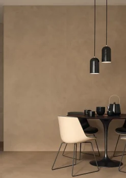 Ro'Ma Carrelage Carrelage effet Béton Beige Argile 278x120x0,6 cm Mat Benzaro - Mur intérieur (vendu par carton de 3,336 m²) -