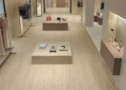 Ro'Ma Carrelage Carrelage effet Béton Beige Argile 278x120x0,6 cm Mat Benzaro - Mur intérieur (vendu par carton de 3,336 m²) -