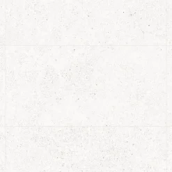 Ro'Ma Carrelage Carrelage effet Béton Blanc 120x60x0,9 cm In&Out Arvelis - Sol et mur intérieur et Sol extérieur -