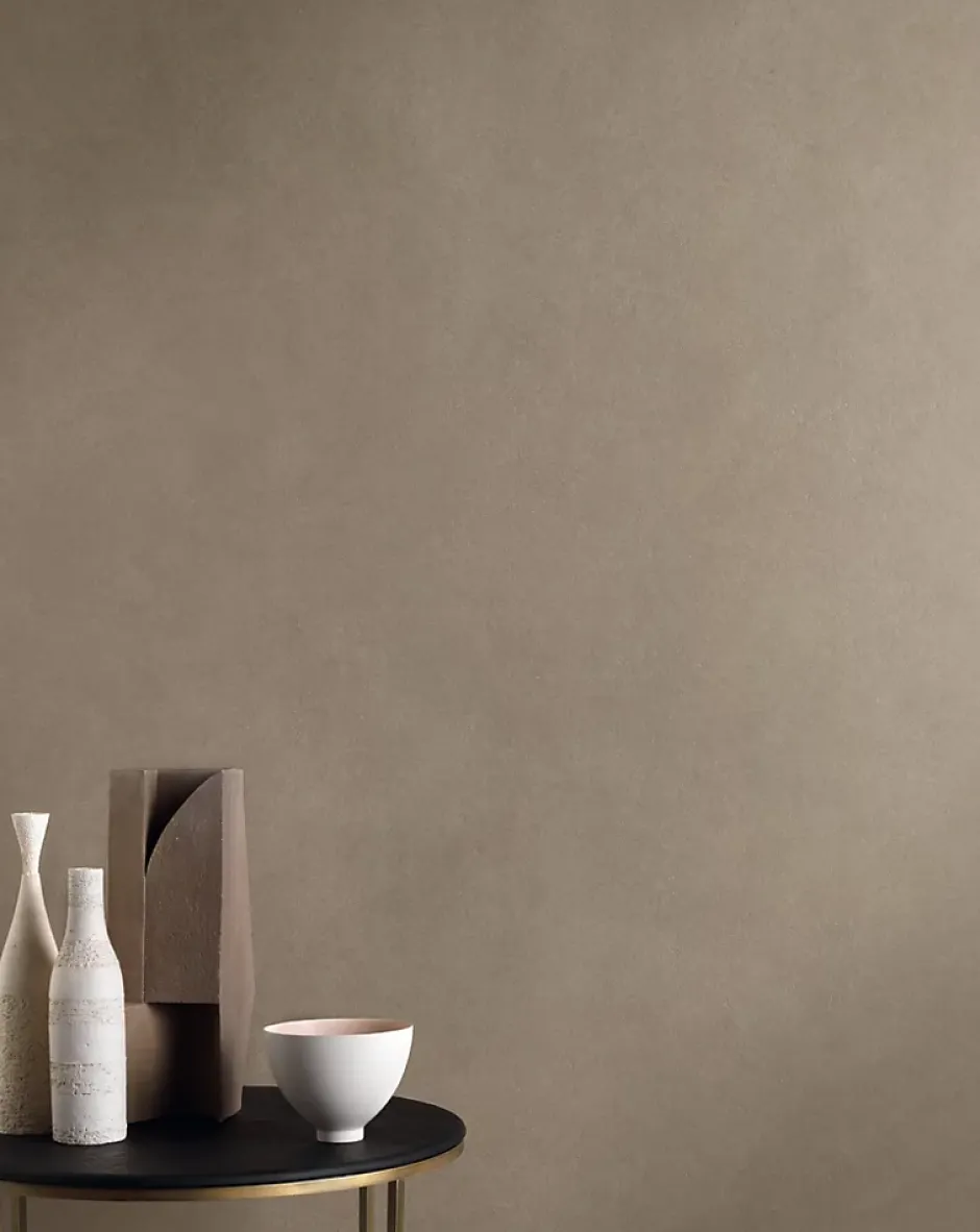 Carrelage effet Béton Brun Sable 278x120x0,6 cm Mat Benzaro - Mur intérieur (vendu par carton de 3,336 m²) --Ro'Ma Carrelage Sale