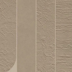 Ro'Ma Carrelage Carrelage effet Béton 3D Blanc Minéral Mix 50x40,5x0,85 cm Mat Benzaro - Mur intérieur (vendu par carton de 1,22 m²) - RO'MA CARRE