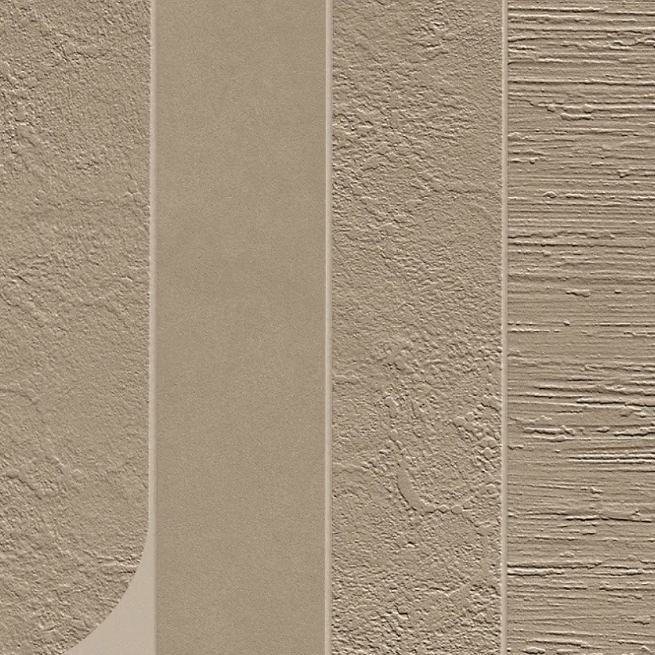 Ro'Ma Carrelage Carrelage effet Béton 3D Blanc Minéral Mix 50x40,5x0,85 cm Mat Benzaro - Mur intérieur (vendu par carton de 1,22 m²) - RO'MA CARRE